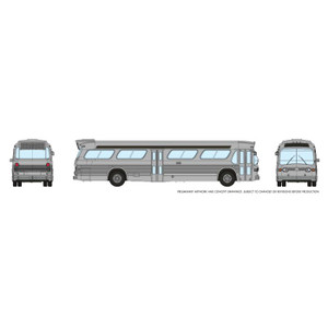 573099 - Rapido Trains N New Look Bus - Generic Silver