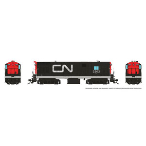 44534 - Rapido Trains HO - H16-44 (DC/DCC/Sound): CN Rail - Wet Noodle Scheme: #2202 44534 - Rapido Trains HO - H16-44 (DC/DCC/Sound): CN Rail - Wet Noodle Scheme: #2202
