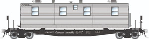 138111 - Rapido Trains - HO F30A 50' Flat Car w/Camp Van: CN - MOW: 3-Pack 138111 - Rapido Trains - HO F30A 50' Flat Car w/Camp Van: CN - MOW: 3-Pack