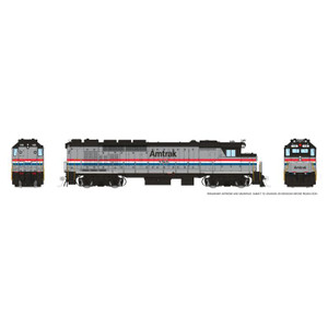 34513 - Rapido Trains - HO GP40TC Amtrak - Phase 3: #198 DCC/Sound