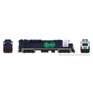34004 - Rapido Trains - HO GP40TC GO Transit - Blue Scheme #9805 DC/Silent