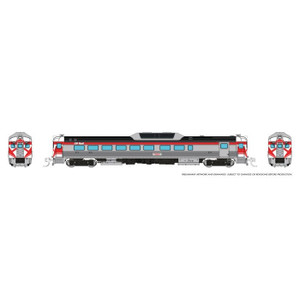 516532 - Rapido Trains - N Budd RDC-2 (Ph 2):CP Rail - Action Red: #9108 DCC/Sound