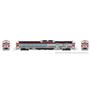 516561 - Rapido Trains - N Budd RDC-3 (Ph 1): CP Rail - Action Red: #9021 DCC/Sound