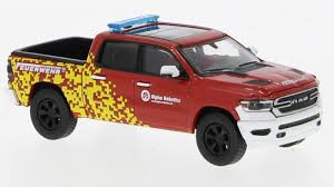 PCX870531 - PCX87 HO 2018 Dodge Ram 1500 Pickup 'Fire Brigade' - Assembled