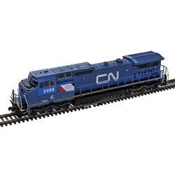 40005829 - Atlas - N Dash 8-40C Locomotive Canadian National IC #2466 DC/Silent