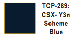 TCP--289 - Tru-Color Paint CSX Yn3 Blue 1oz
