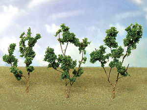 95519 - JTT Scenery Products - Wire Foliage Branches - Medium Green Branches