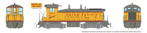 27595 - Rapido Trains - HO EMD SW9 (DC/DCC/Sound): Union Pacific: #1834