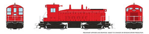27598 - Rapido Trains - HO EMD SW9 (DC/DCC/Sound): Industrial Red