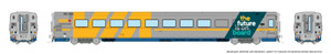 1061113 - Rapido Trains - HO LRC Coach: VIA Rail - The Future Is On Board Wrap: #3338