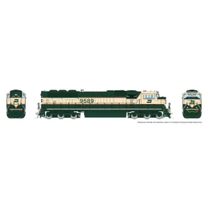 1111511 - Rapido Trains - N SD70MAC (DC/DCC/Sound): BNSF - Executive w/ "Swoosh" Patch: #9591