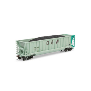 ATH-1403 - Athearn - HO ATH Berwick Bathtub Gondola with Load, PRAX Primed For Grime #99003