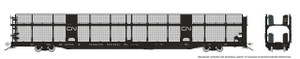 1024006A - Rapido - HO NSC 89' Bi-Level Autorack: CN Rail - Late w/ mesh: Single Car