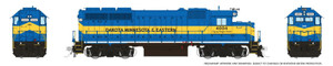 1078009 - Rapido - HO EMD GP40 (DC/Silent): Dakota, Minnesota & Eastern: #4004