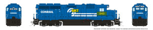 1078025 - Rapido - HO EMD GP40 (DC/Silent): MKT - Conrail Patch: #243