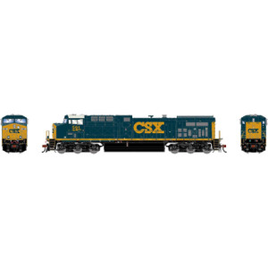 ATHG-3146 - Athearn Genesis - HO GEN AC4400CW Locomotive w/DCC & Sound, CSXT 'YN3' #591