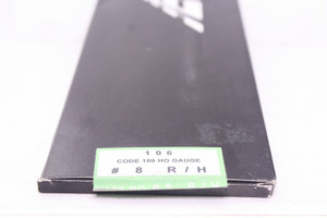 106 - #8 R/H Turnout Code 100 106 - #8 R/H Turnout Code 100