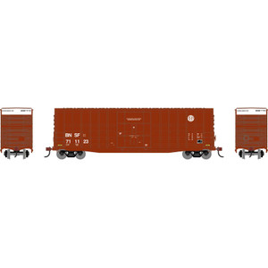 ATHG-4650 - Athearn Roundhouse - HO RND 50' Waffle High Cube Box Car BNSF #711123