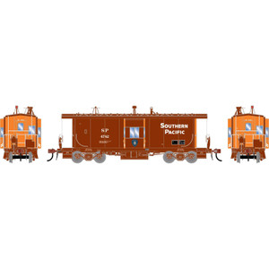 ATHG-3220 - Athearn Genesis - HO GEN ICC Bay Window Caboose w/Lights & Sound, SP Police #4742