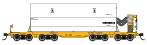 910-51001 - Walthers Mainline - Rocket Train Booster Car with Refrigeration Unit - Ready to Run -- Union Pacific(R) #50027