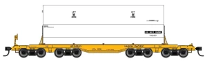 910-51003 - Walthers Mainline - Rocket Train Booster Car - Ready to Run -- Union Pacific(R) #50023
