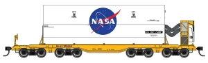 910-51007 - Walthers Mainline - Rocket Train Booster Car with Refrigeration Unit - Ready to Run -- NASA (NLAX) #100158