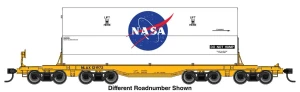 910-51010 - Walthers Mainline - Rocket Train Booster Car - Ready to Run -- NASA (NLAX) #122521
