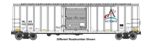 910-3813 - Walthers Mainline - 50 Rocket Train Buffer Car Ready to Run -- Artemis (NLAX) #112028