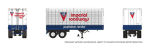 1146026 - Rapido - HO 26' Can-Car Trailer: Imperial Roadways: #26053