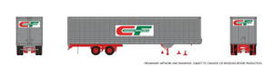1146032 - Rapido - HO 40’ Fruehauf Fluted Side Volume Van: Canadian Freightways: #59-417