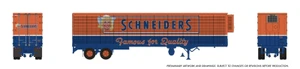 1146066 - Rapido - HO 45' Trailmobile Dry Van Trailer: Schneiders Meats: #531