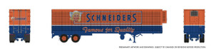 1146067 - Rapido - HO 45' Trailmobile Dry Van Trailer: Schneiders Meats: #546