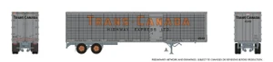 1146073 - Rapido - HO 45' Trailmobile Dry Van Trailer: Trans-Canada Hwy Express: #4563