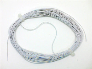 51940 - ESU Super Thin Wire -- .5mm, 36AWG, 10m Roll, White