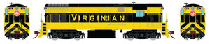44021 - Rapido - HO H16-44 (DC/Silent): Virginian: #39