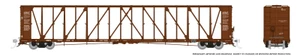 174010 - Rapido - HO NSC Centerbeam Flatcar: CNIS - Brown: 6-Pack