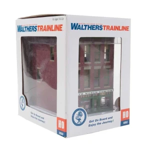 931-807 - Walthers Trainline - 10th World Comics -- Assembled - 3 x 4 x 4-3/8" 7.6 x 10.1 x 11.1cm