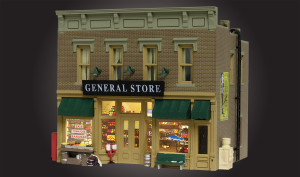 BR5021 - Woodland Scenics - Landmark Structures, Lubener's General Store - HO Scale