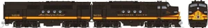 53529 - Rapido Trains - HO EMD FT A+B (DC/DCC/Sound): NP - Pine Tree Scheme: #5409D + 5409C