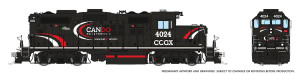 54022 - Rapido Trains - HO GP9u (DC/Silent): Cando (CCGX): #4024