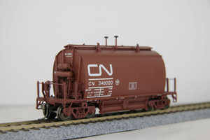 143003A - Rapido - HO Short Barrel Ore Hopper: CN Mineral Brown - Single Car
