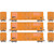 ATH-2794 - Athearn - HO ATH 50' FMC 5327 12' Plug Door Box Car, Primed for Grime RVPR #77031/77041/77057 (3)
