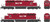 25342 - Bowser HO SD40-2 STL &HR #5615 DC