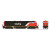 24010 - HO Dash 8-40CM (DC/Silent): CN - Large Noodle Scheme: #2434