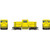 48034 - Rapido HO GE 44 Tonner (DC/Silent): Generic Industrial: Yellow Locomotive