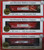 1099-3B Pacific Western Rail Systems HO 3 Bay ACF Hopper - Dupont Alathon (Red) Set 3 Pack