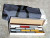 19256 - A Line - Hobby Tote System w/Gray Nylon Carrying Case -- 5 Low-Sided Containers 19256 - A Line - Hobby Tote System w/Gray Nylon Carrying Case -- 5 Low-Sided Containers