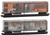 993 05 800 - Micro-Trains N Weathered BNSF Buffer Car - Burlington Northern Santa Fe 2-Pack #935017, 935020