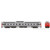 16308 - Rapido Trains HO Budd RDC-1 (Ph 1c) (DC/Silent): CN - Wet Noodle: #6109