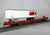 74236 - Athearn HO CP Rail 85' All Purpose Flat Car With 45' Trailer #521123